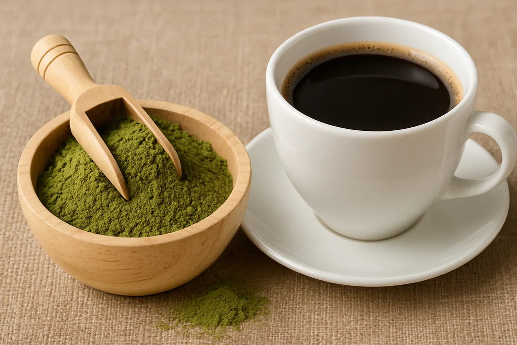 Kratom und Kaffee