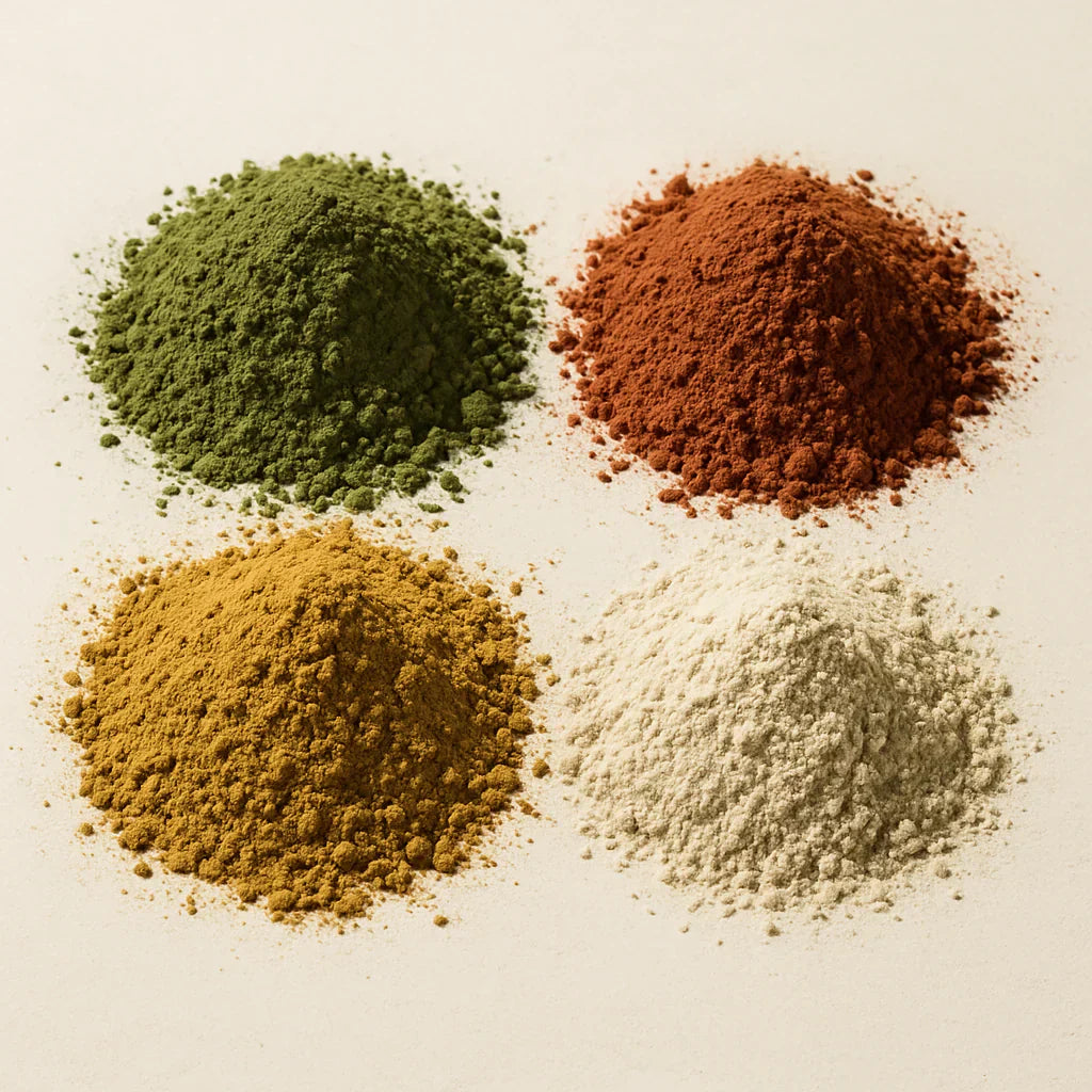 Kratom Sorten im Vergleich: Grüner, Roter, Weißer & Goldener Kratom