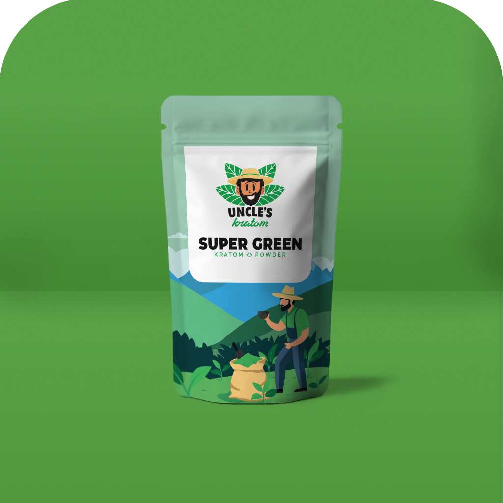 Super Green Kratom Pulver